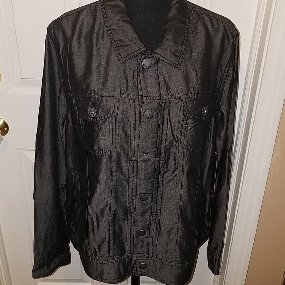 Tahari Black light weight jacket Size XL - Picture 1 of 7